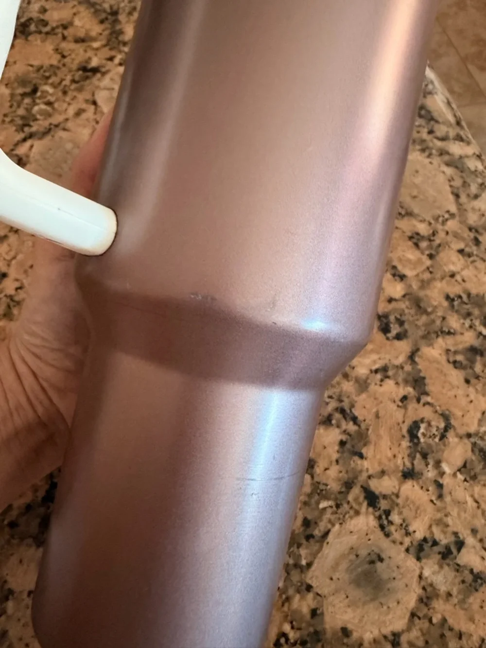 Stanley Quencher H2.O flowstate tumbler in rose quartz 40 floz - Picture 4 of 11